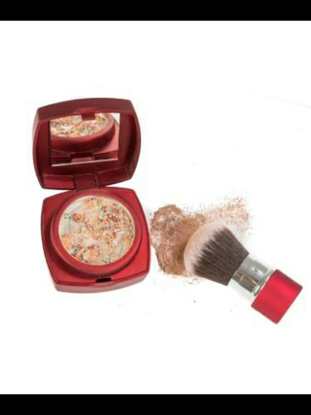 YBF Complexion Perfection Finishing Powder with Kabuki Brush